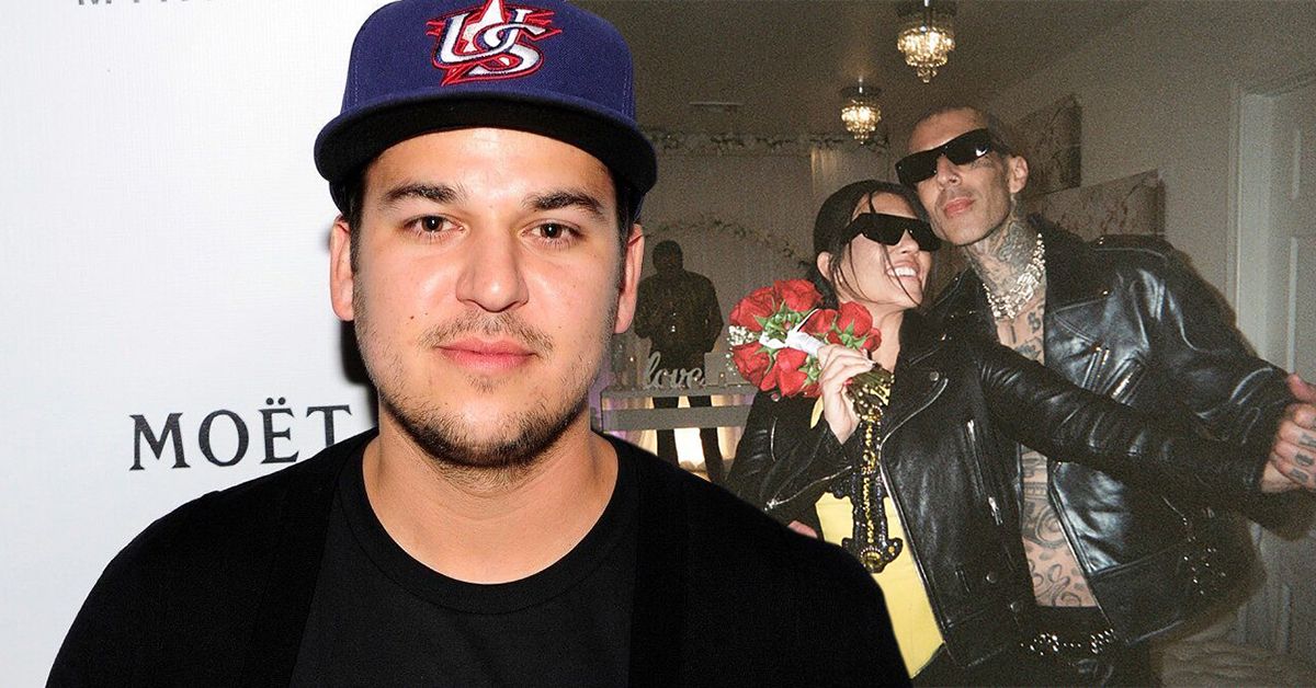 Why Rob Kardashian Didn't Attend Kourtney Kardashian's Italian Wedding