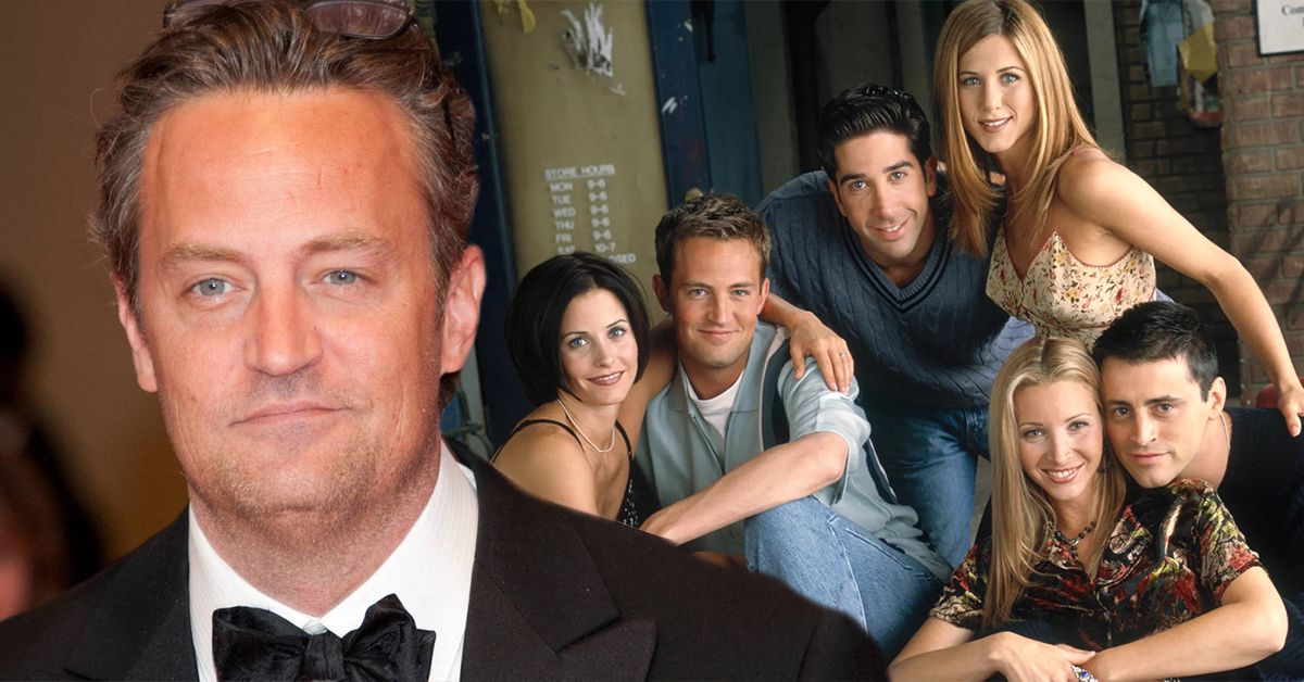 Matthew Perry and the rest of the cast of Friends