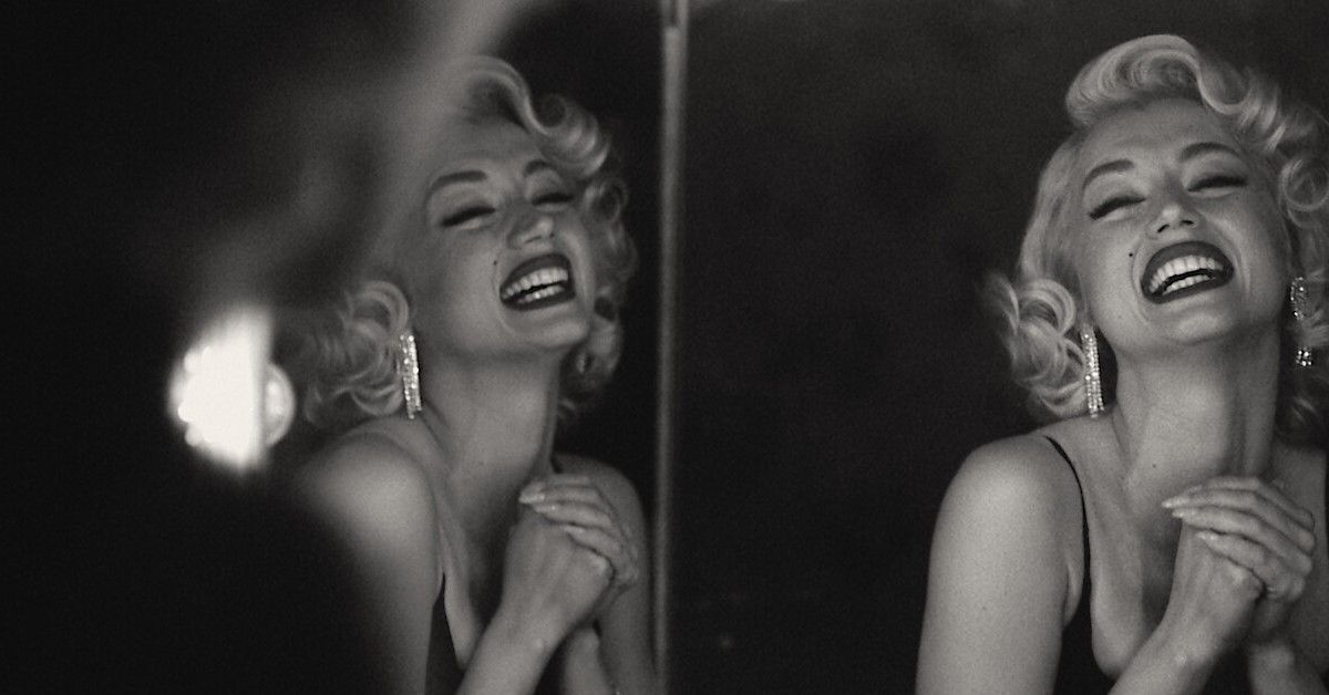 Ana de Armas as Marilyn Monroe in Blonde via