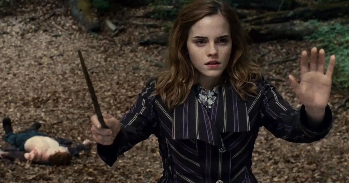 Emma Watson scene in Harry Potter