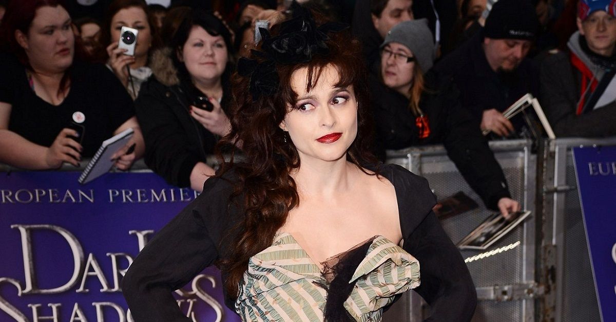 Helena Bonham Carter on the red carpet