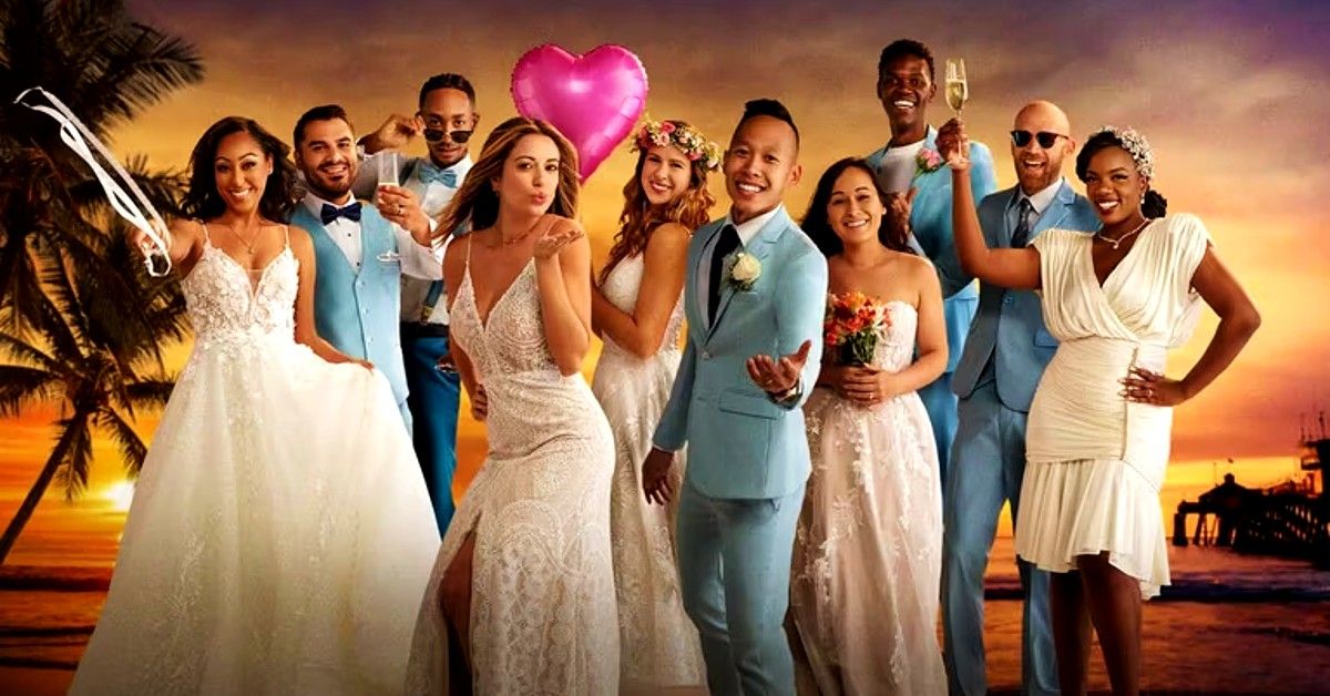 Married At First Sight Season 15 couples in promo image