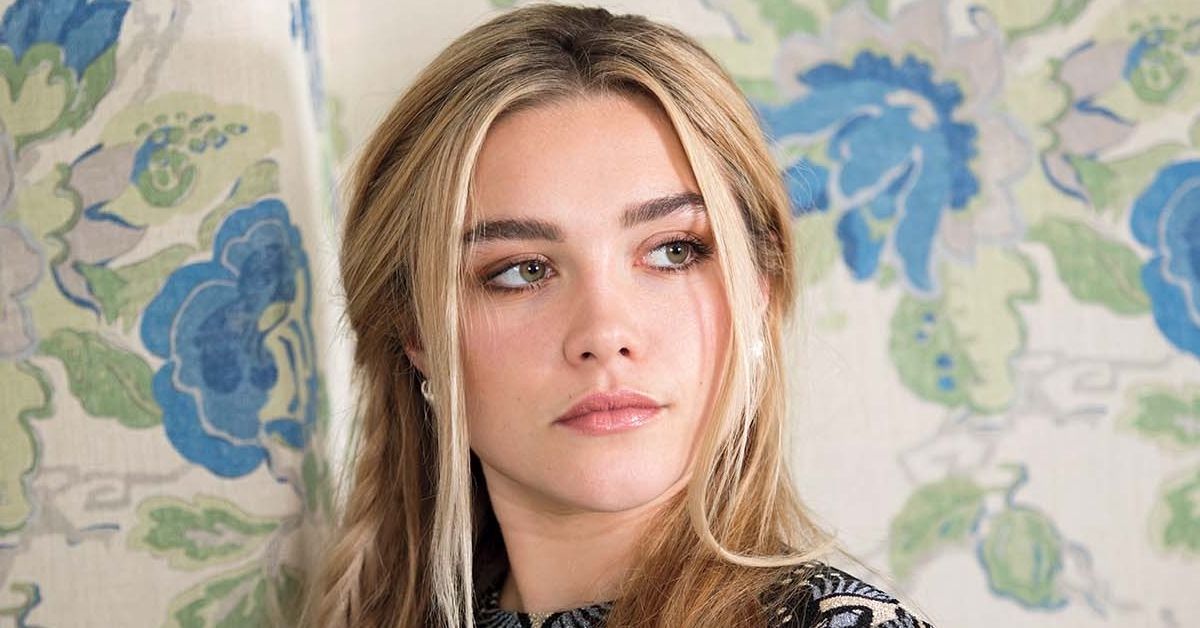 A promo photo with Florence Pugh