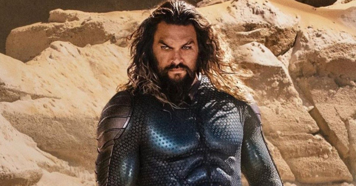 Jason Momoa as Arthur Curry/Aquaman in a scene from Aquaman and the Lost Kingdom.
