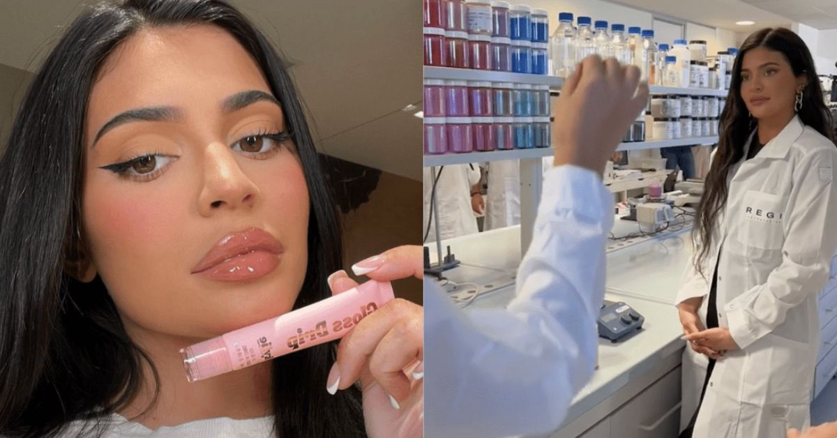 Kylie Jenner is facing backlash for photos in an Italy lab