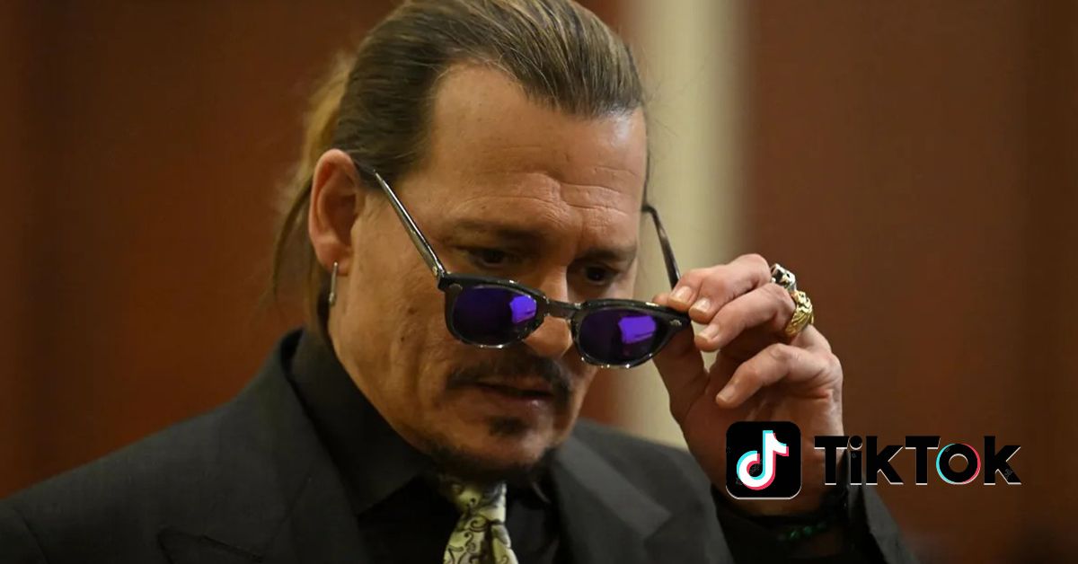This Accessory Turned Into This Viral TikTok Trend Thanks To Johnny Depp's Trial (his glasses during the trial)