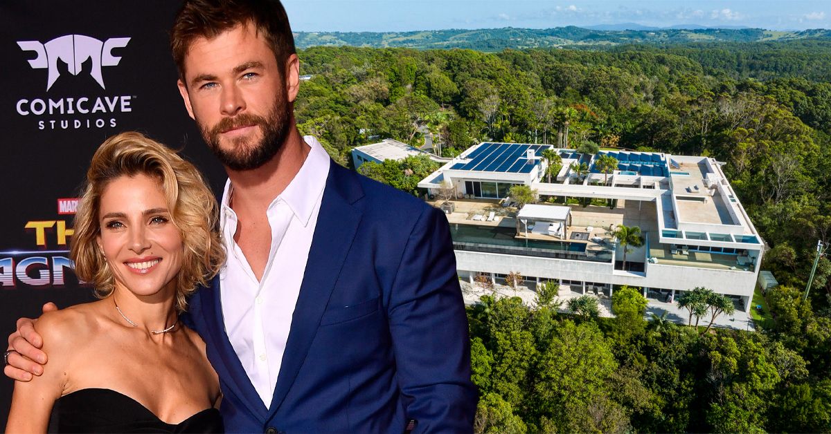 Chris Hemsworth and wife