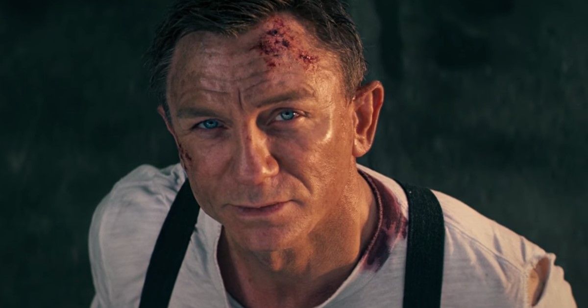 Daniel Craig as 007 in the film No Time to Die