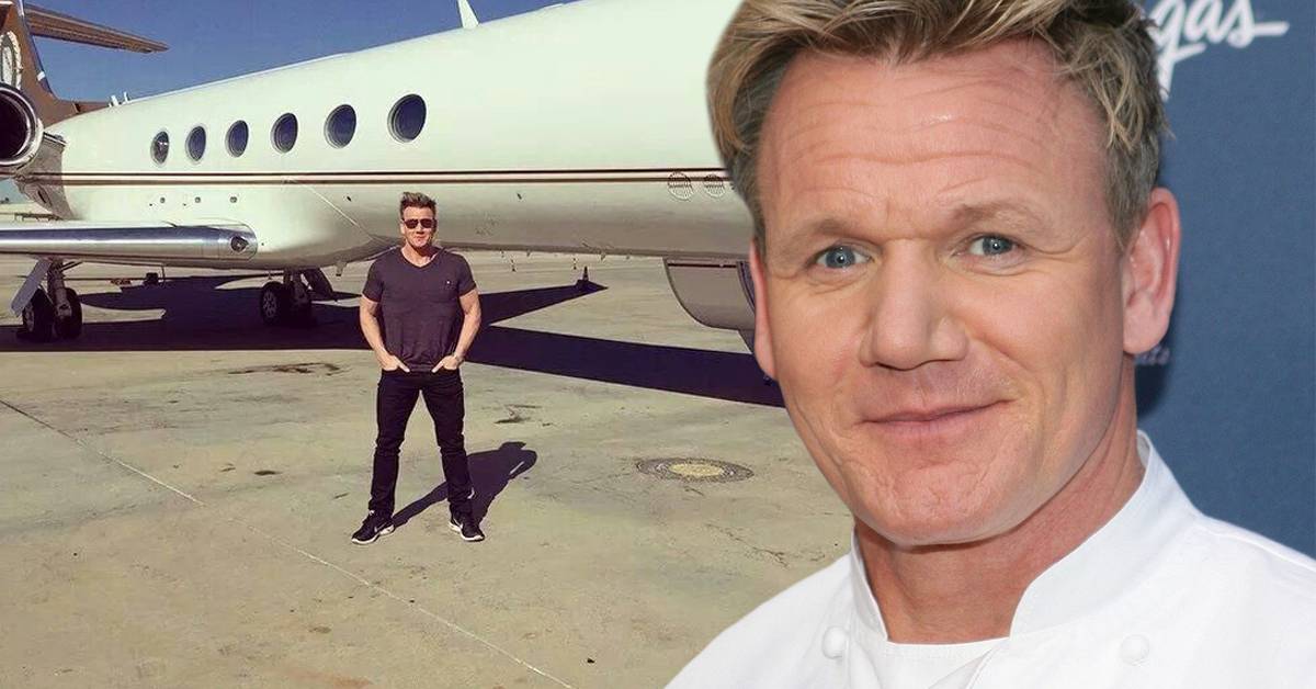 Does Gordon Ramsay Actually Eat The Airplane Food When He Travels?