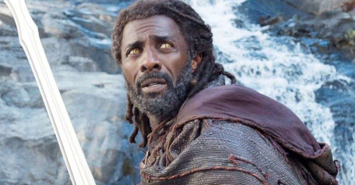Idris Elba as Heimdall in a still from Thor: Ragnarok 