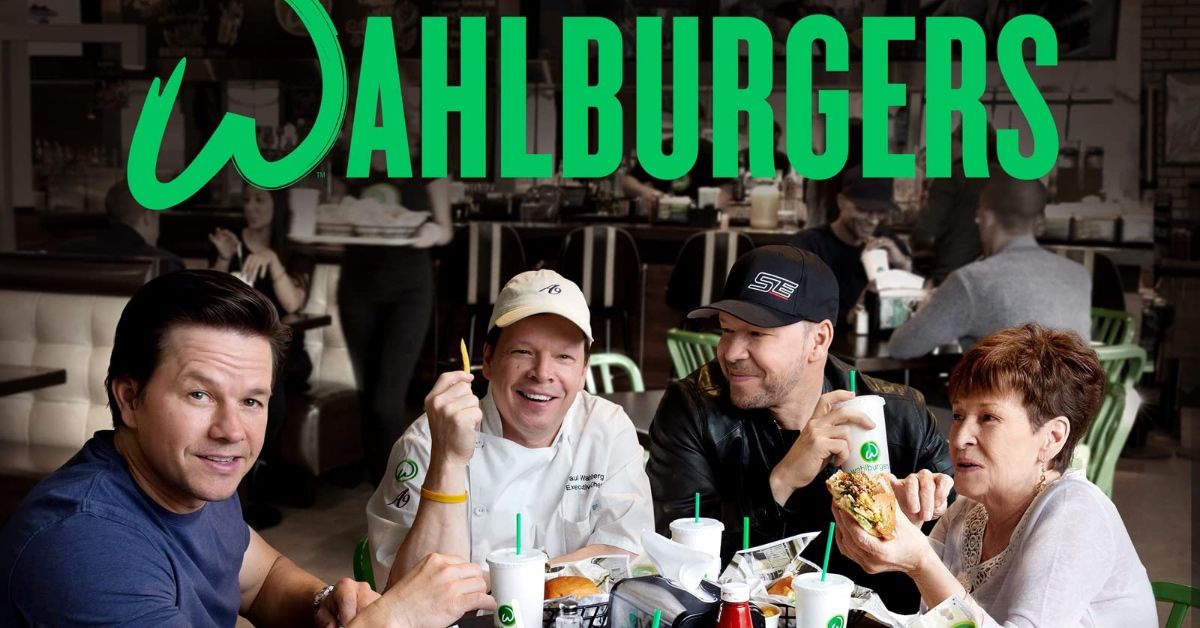 A promo photo for Wahlburgers 