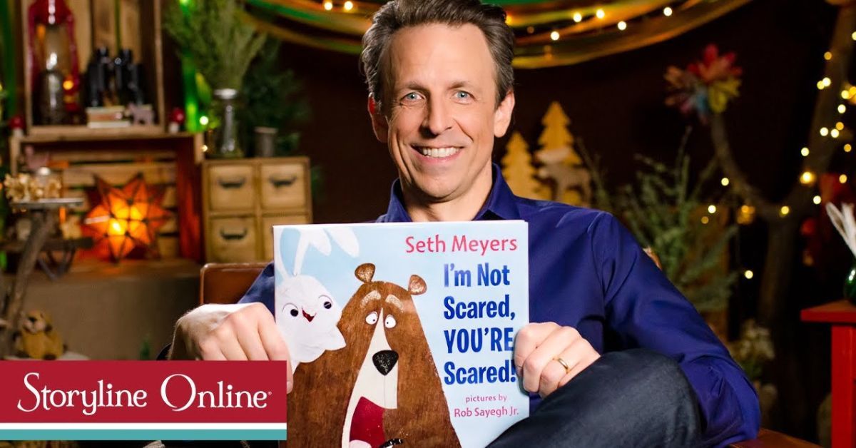 Seth Myers and the book he wrote