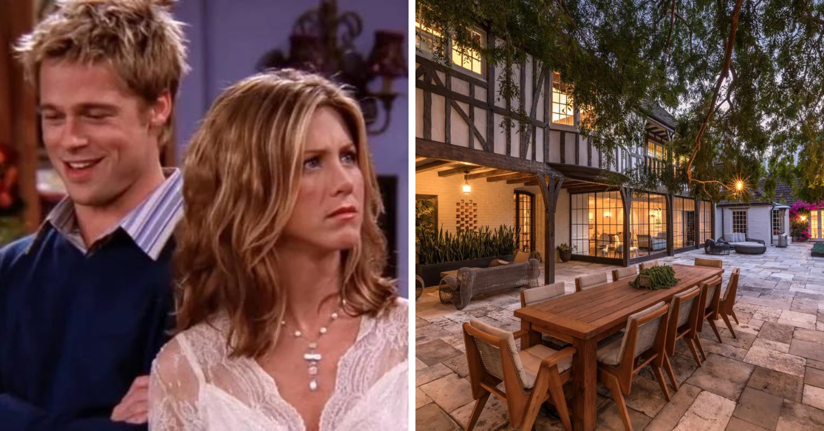 aniston and pitt home