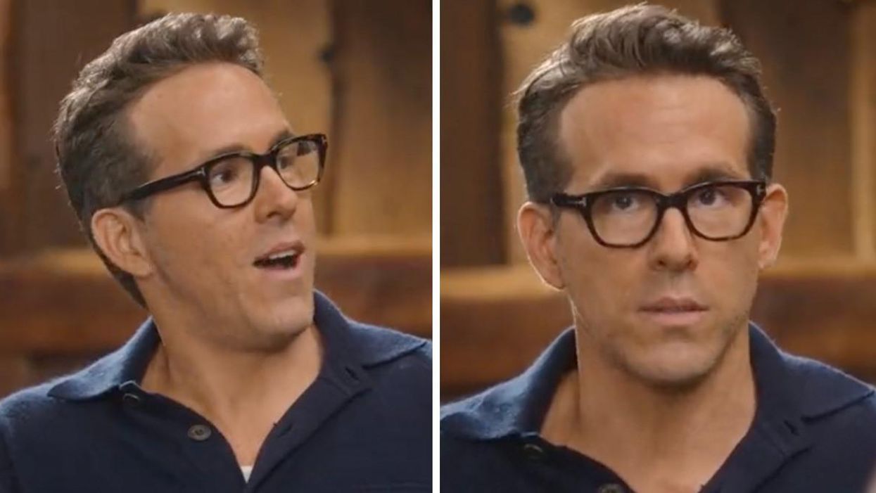 Ryan Reynolds hosts an interview on his Youtube channel