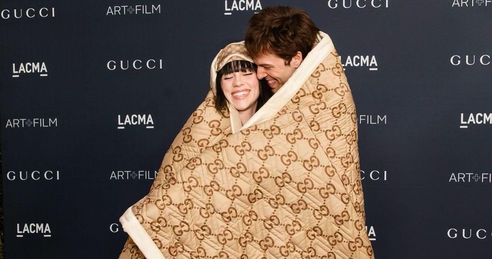 Billie Eilish and Jesse Rutherford On The Red Carpet Hugging Each Other