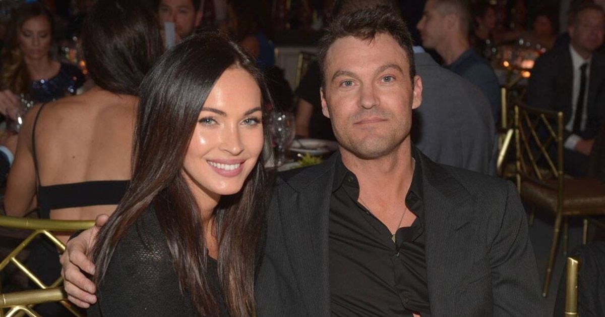 Megan Fox and Brian Austin Green at an industry event