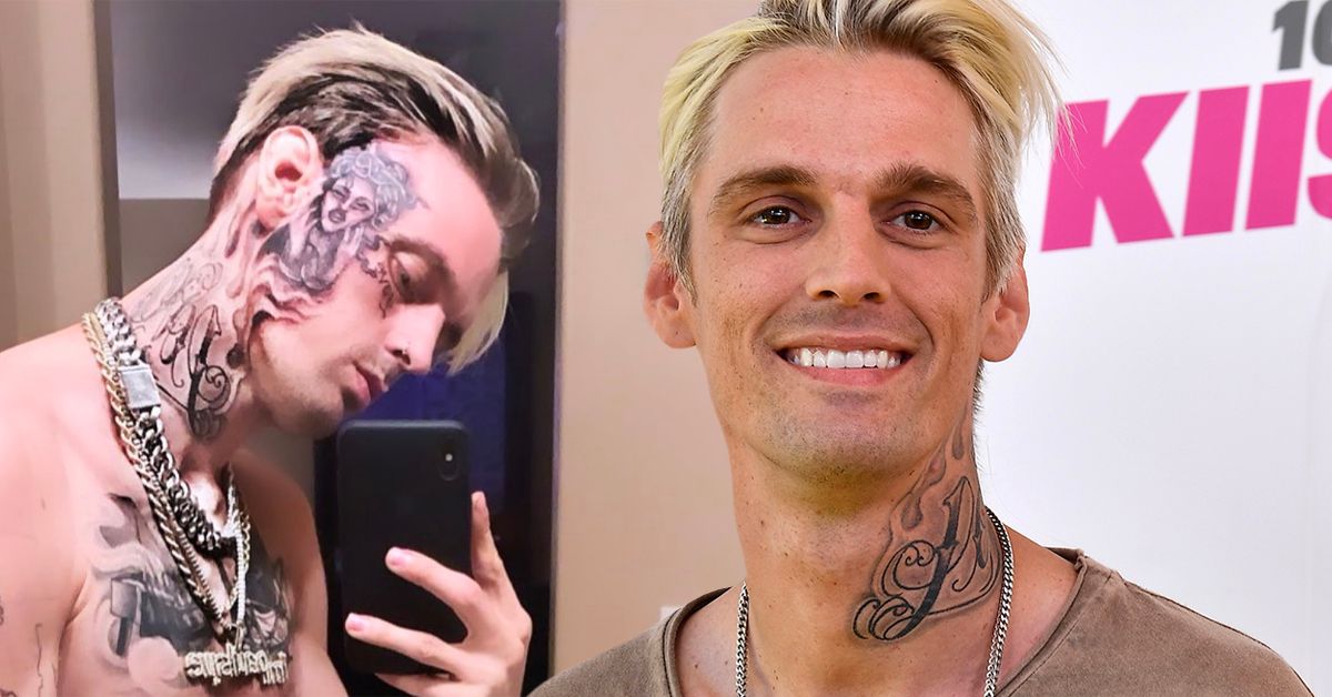 Why Did Aaron Carter Get Tattoos On His Face