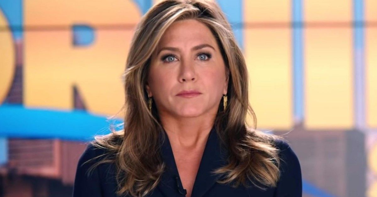 Jennifer Aniston in a still from The Morning Show 