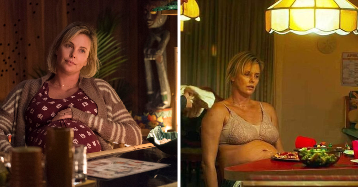 Charlize Theron Gained 50-Pounds For Tully While Adding Another 45-Pounds With A Fake Belly