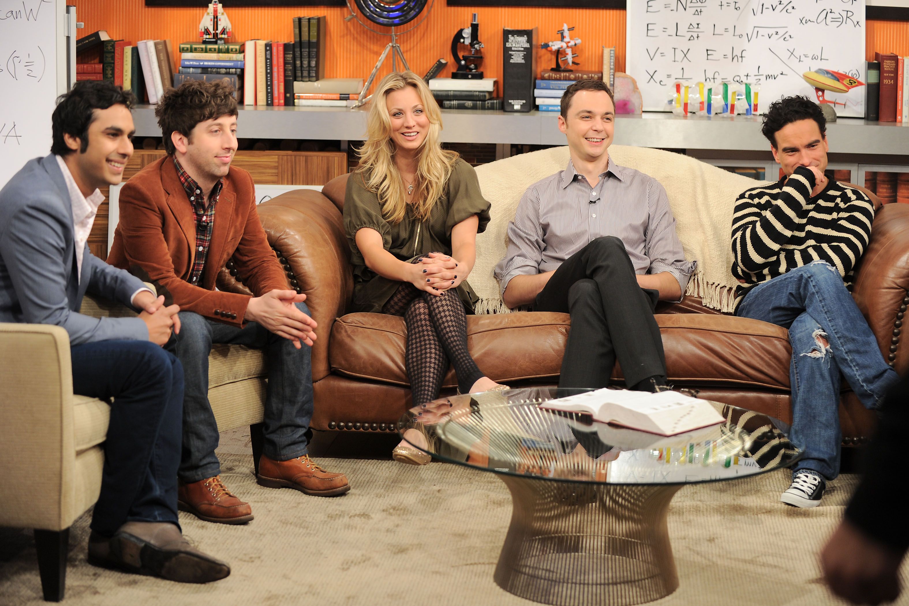 The Cast of The Big Bang Theory on CBS The Early Show