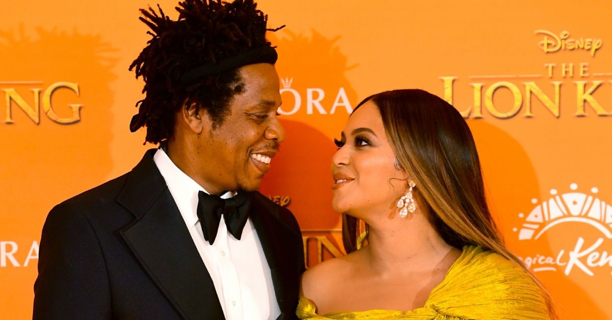 Jay-z and Beyonce lion king screening