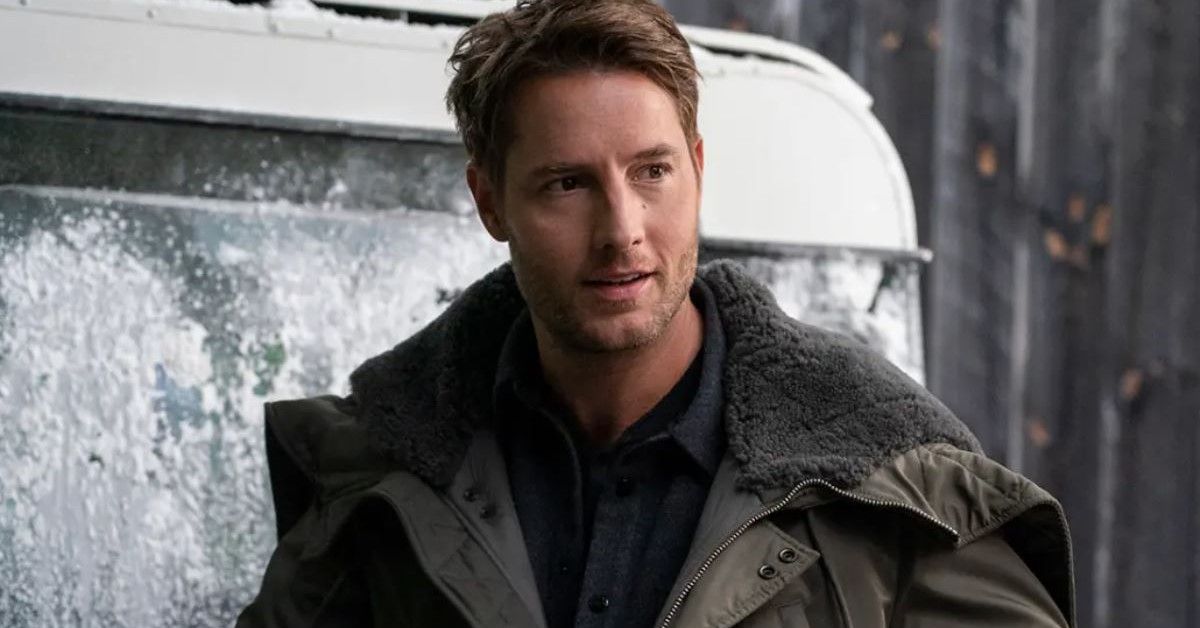 Justin Hartley in Netflix's The Noel Diary 