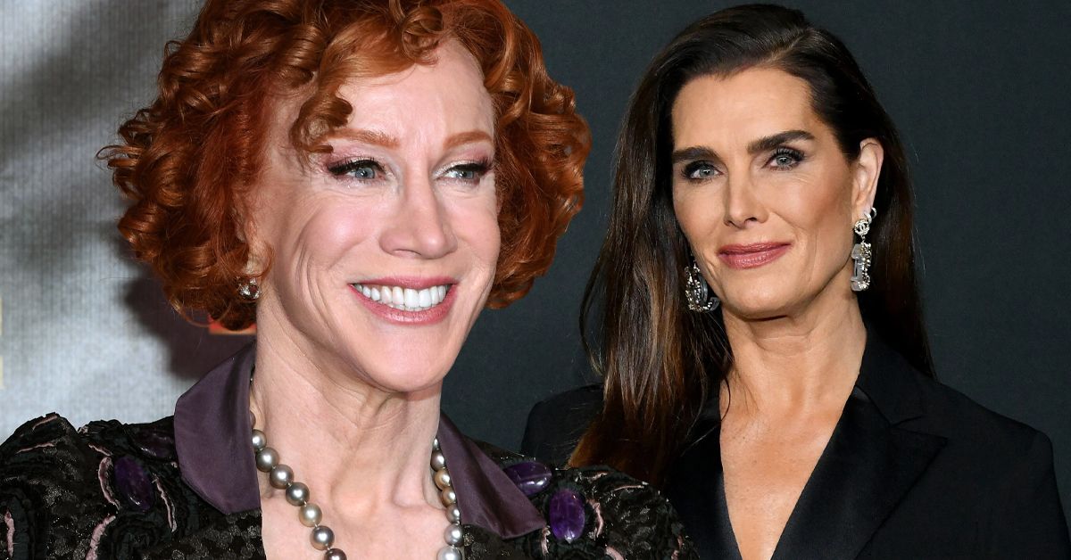 Kathy Griffin and Brooke Shields.