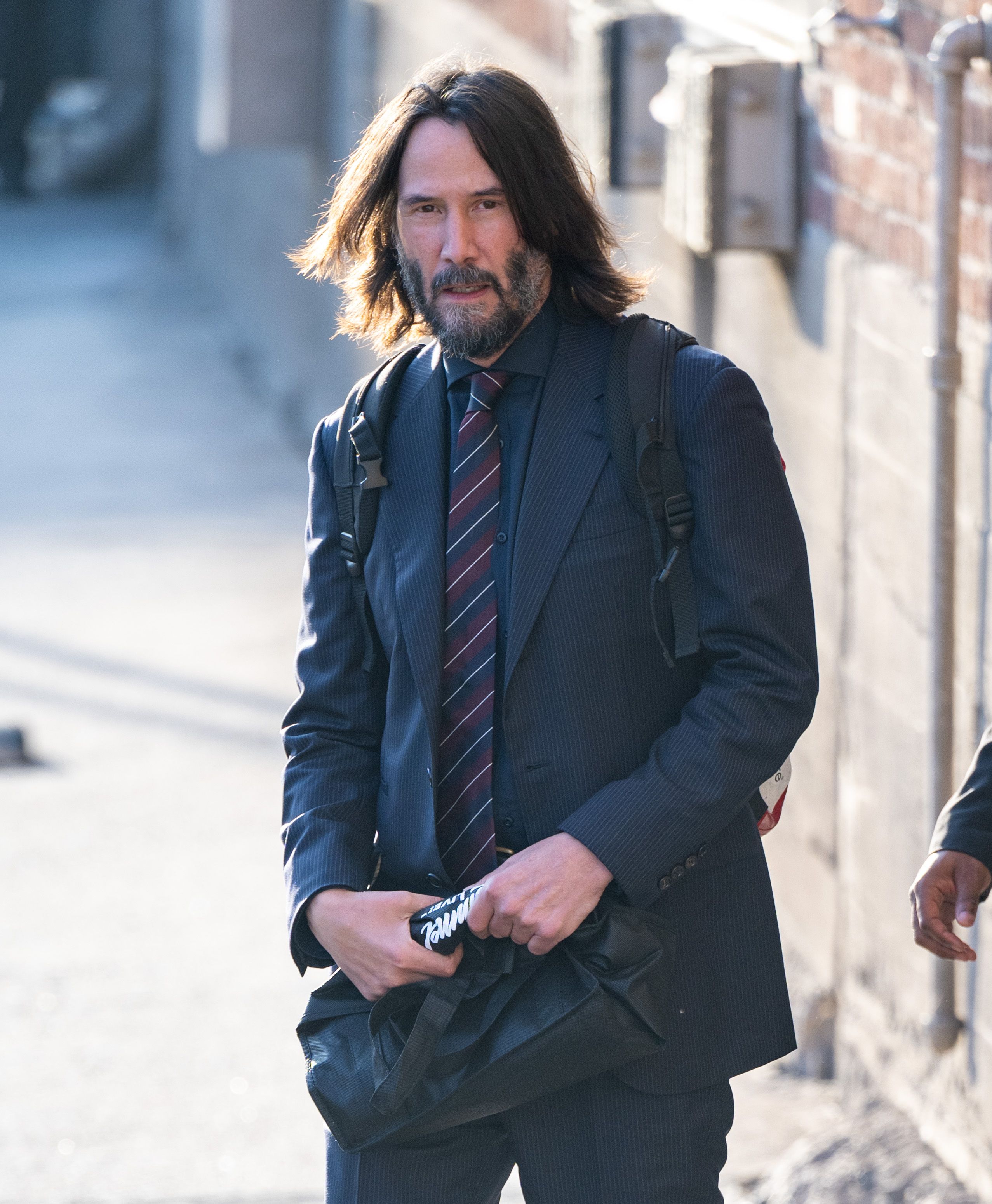 Keanu Reeves without Jimmy Kimmel Live
