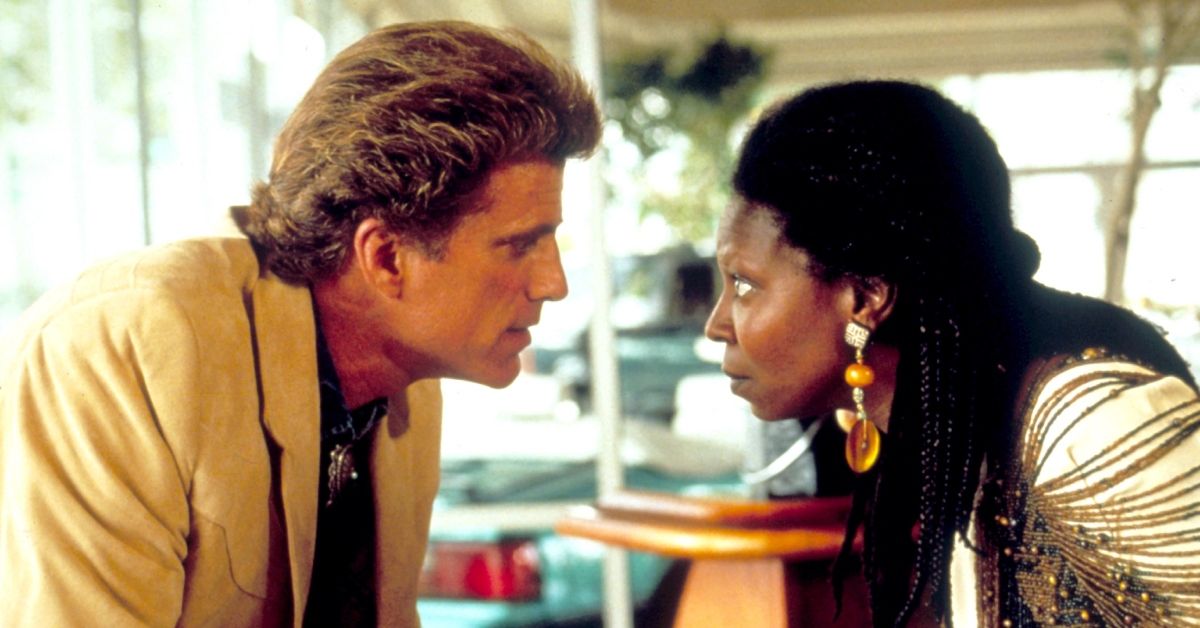 Ted Danson and Whoopi Goldberg in Made In America 1993