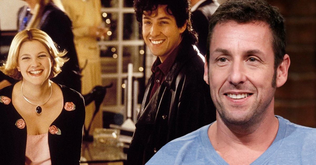 Why Adam Sandler Didn't Want To Film An Intimate Scene With Drew Barrymore In The Wedding Singer,
