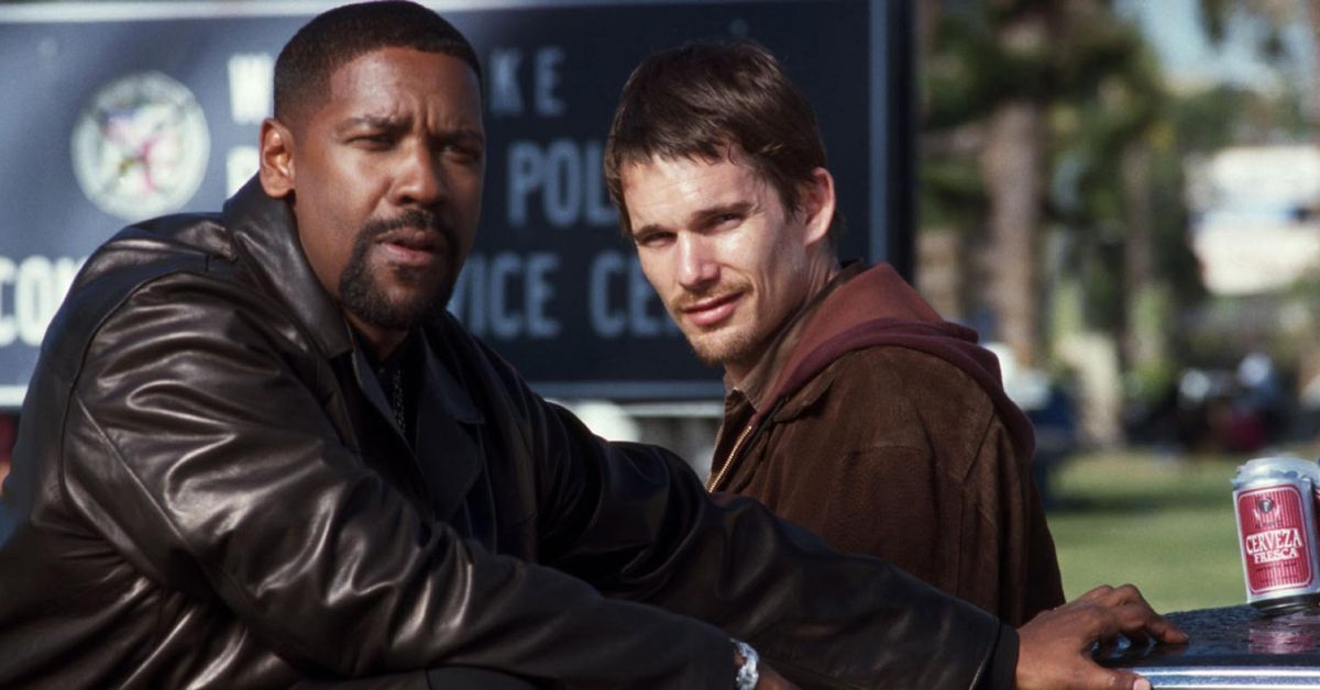 Denzel Washington and Ethan Hawke from Training Day