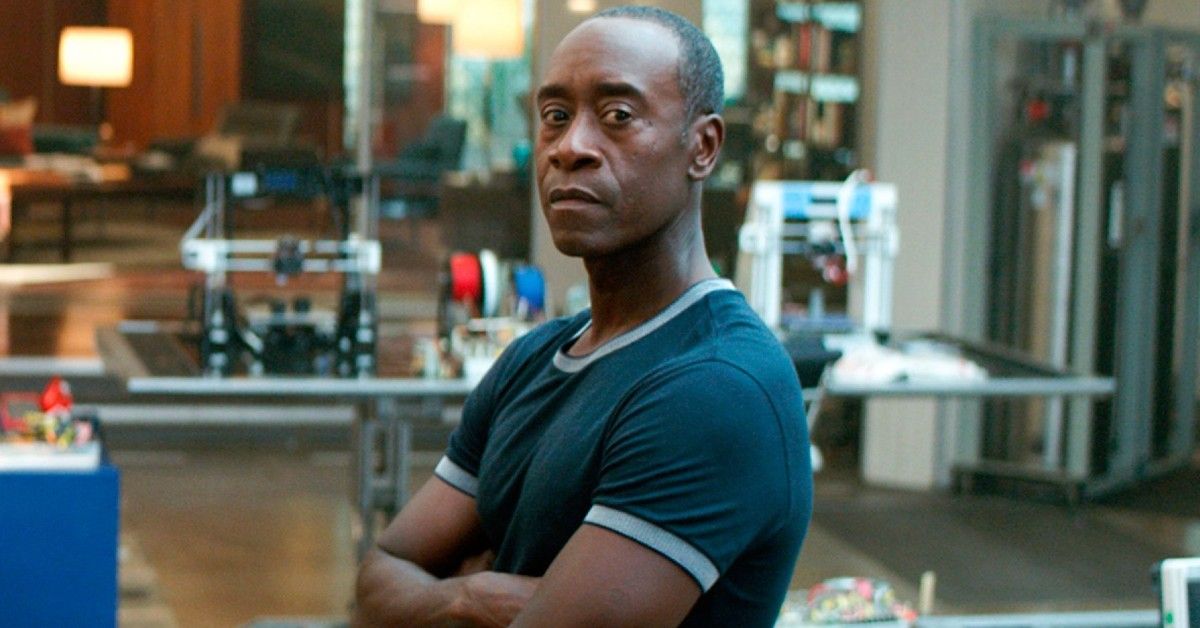 Don Cheadle as Rhodey for Marvel