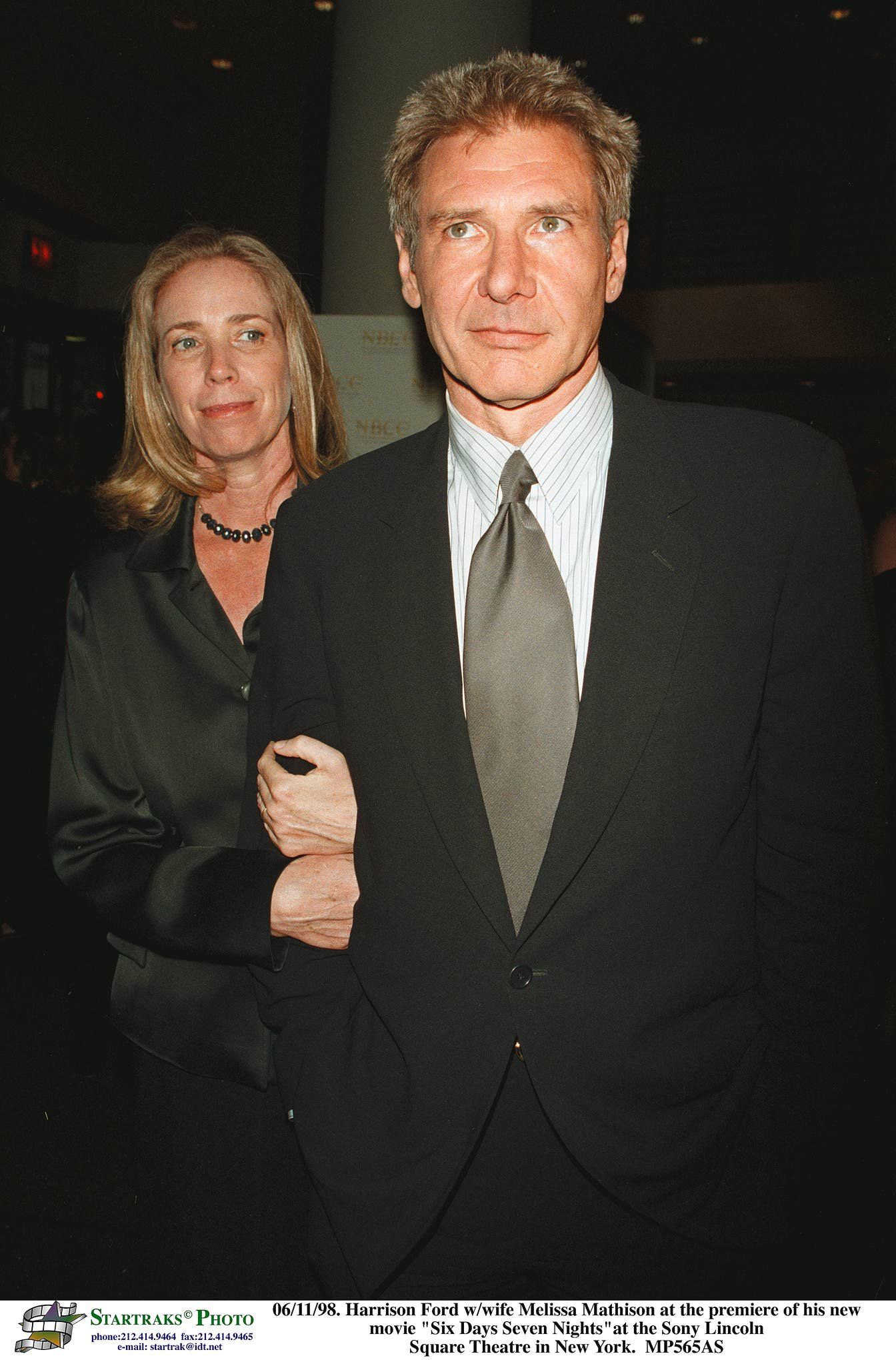 Who is Harrison Ford's ex-wife Melissa Mathison?