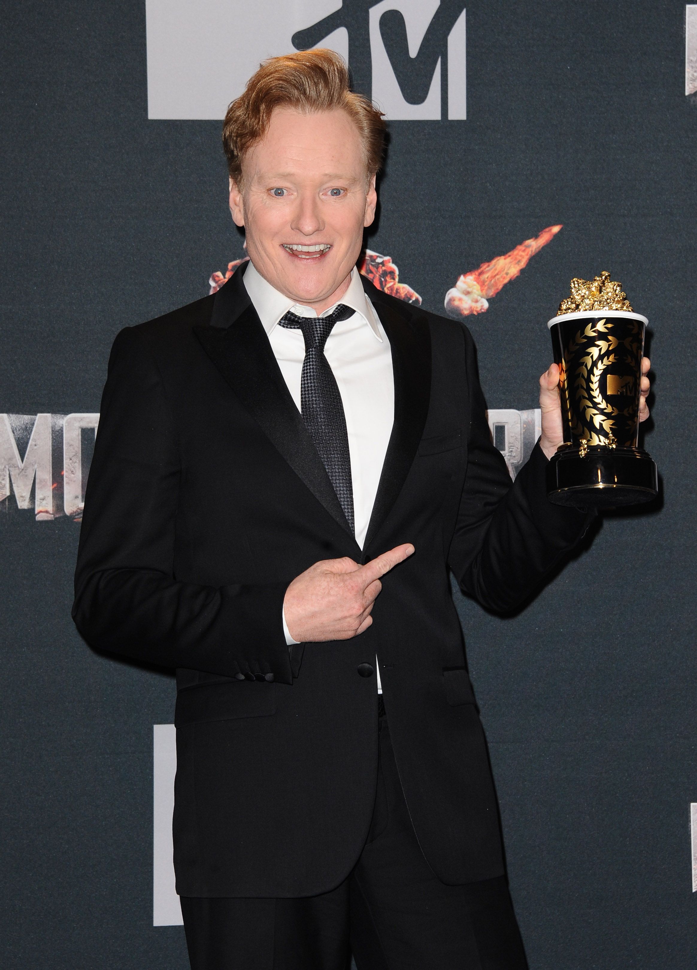 Conan O'Brien at The 2014 MTV Movie Awards