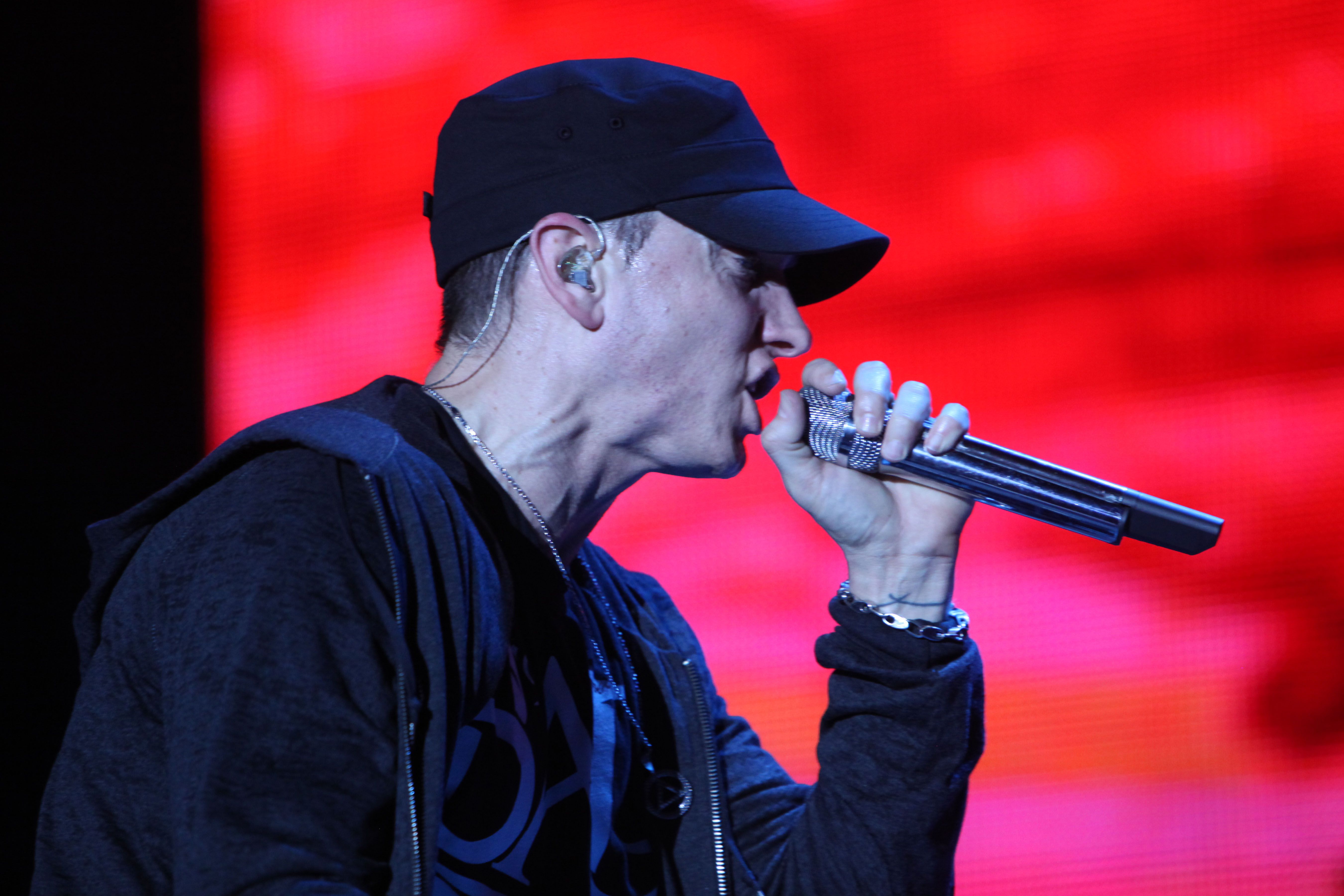 Eminem at the 2011 Bonnaroo Music Festival - Day 3