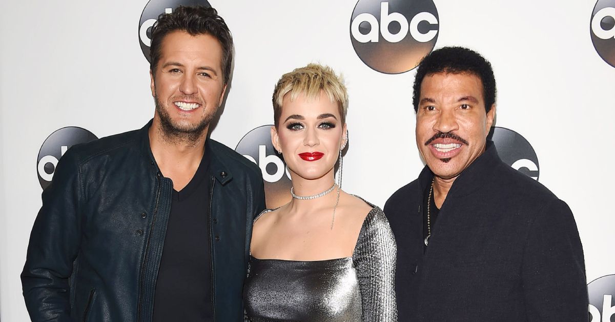 Katy Perry, Luke Bryan, and Lionel Richie on the red carpet