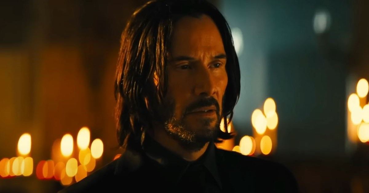 Keanu Reeves in a still from John Wick: Chapter 4