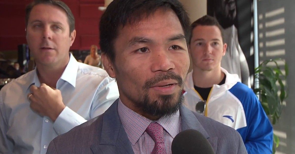 Manny Pacquiao interview
