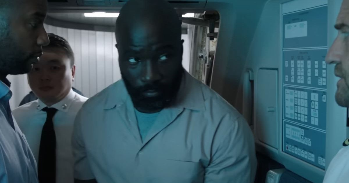 Mike Colter in the new action film Plane