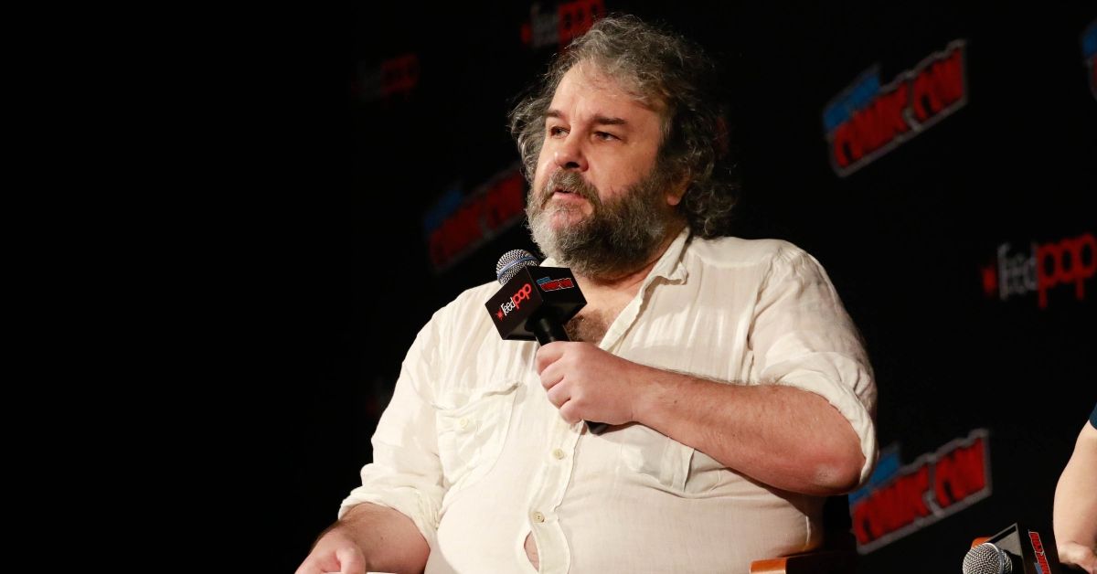 Peter Jackson during a ComicCon Panel