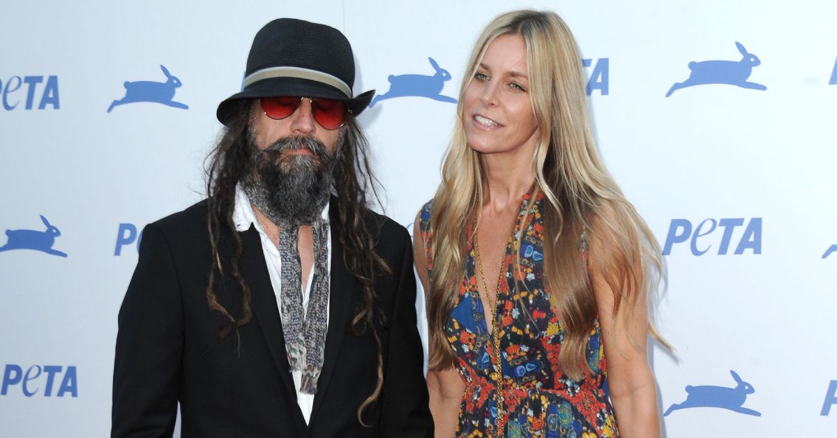 Rob Zombie and Sheri Moon Zombie on the red carpet