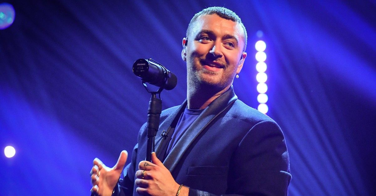 Sam Smith onstage in London UK