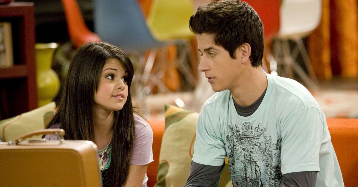 Selena Gomez and Justin Russo on Wizards Of Waverly Place