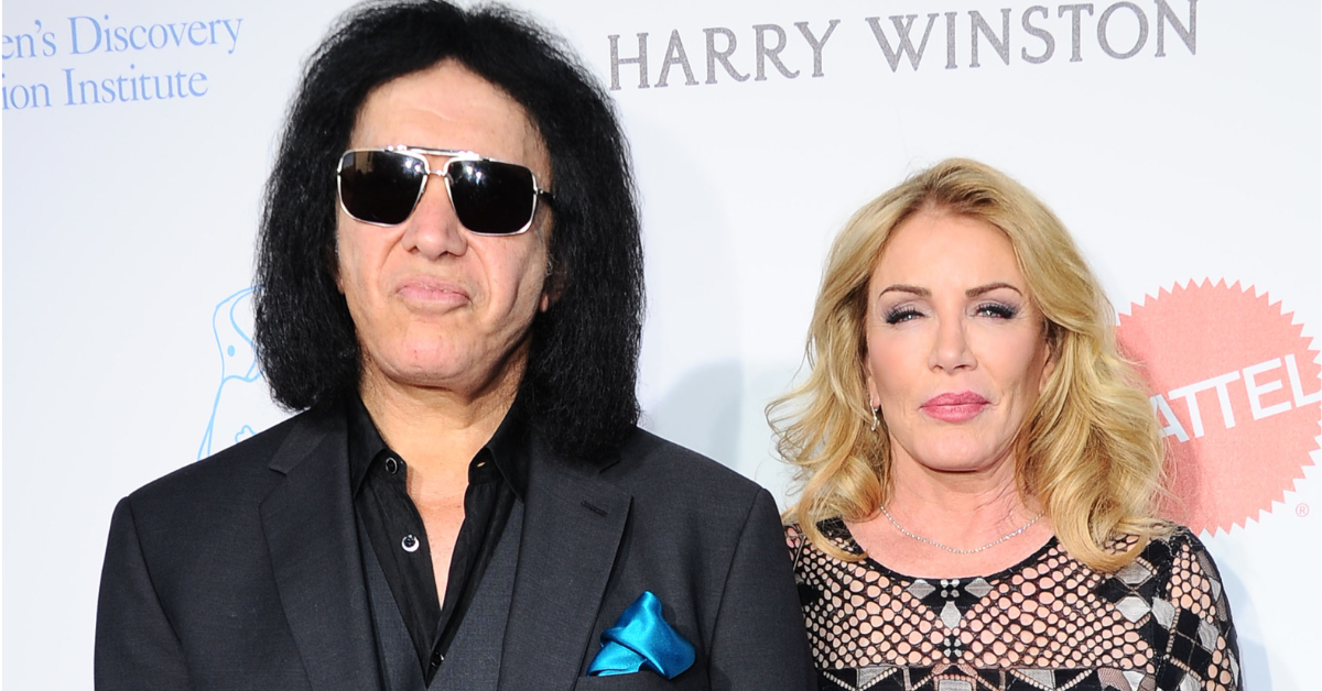 Shannon Tweed Simmons and Gene Simmons posed together