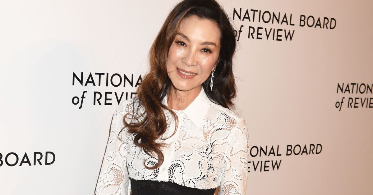 The Witcher: Blood Origin star Michelle Yeoh arrives at the National Board of Review 2023 Awards Gala