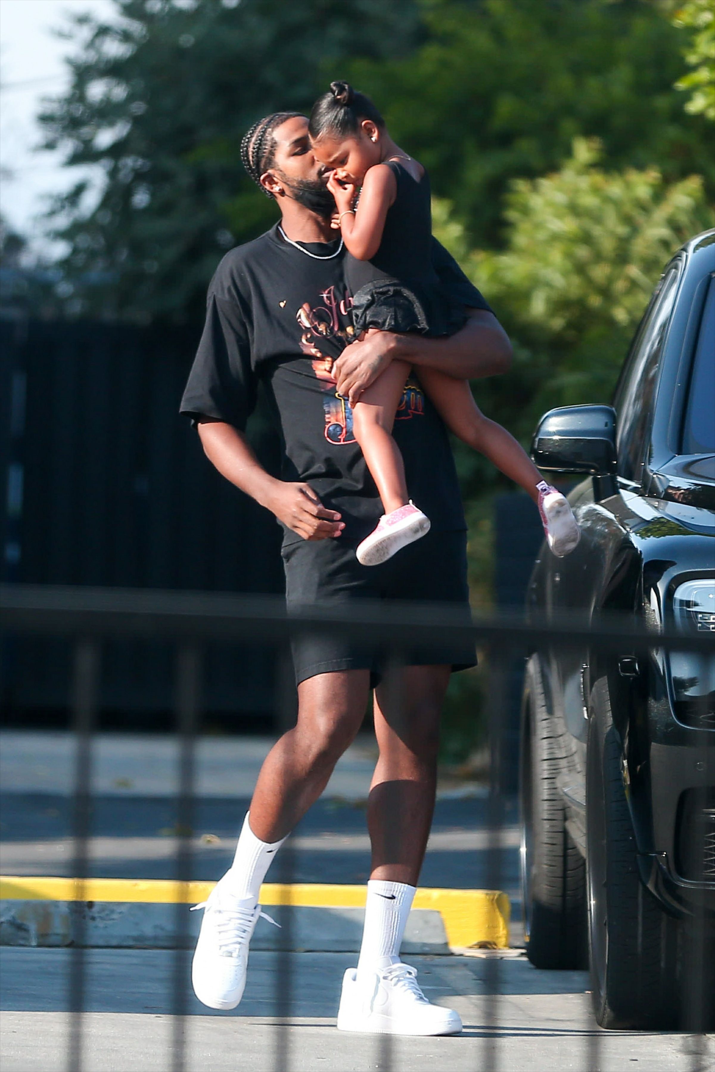 Tristan Thompson and daughter True