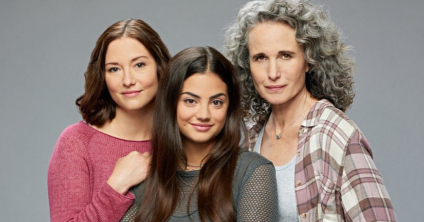 Cast of The Way Home on Hallmark channel Andie MacDowell