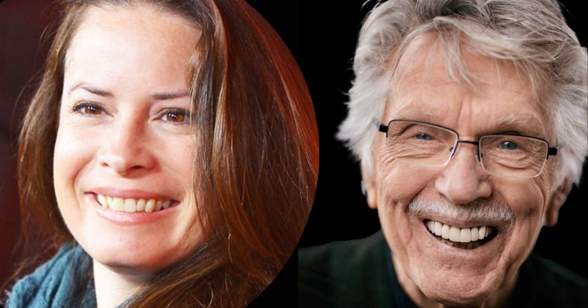 Holly Marie Combs and Tom Skerritt