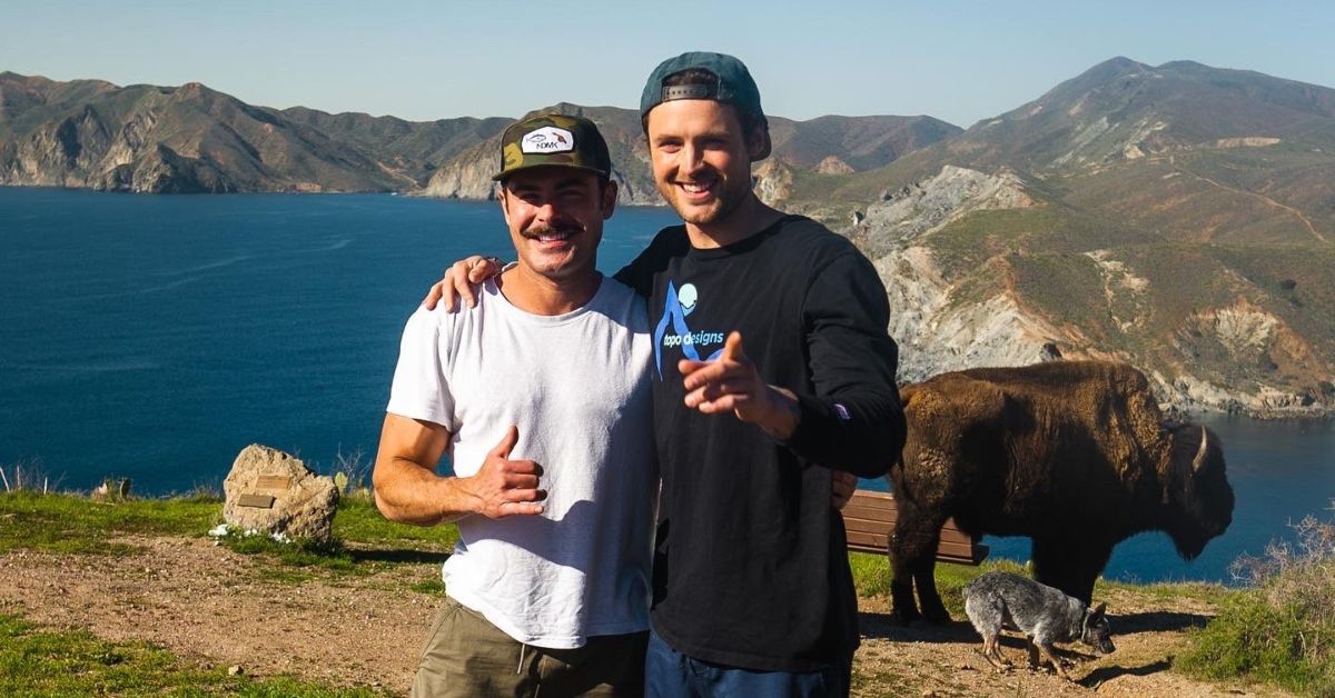 Zac Efron Brother Dylan hiking