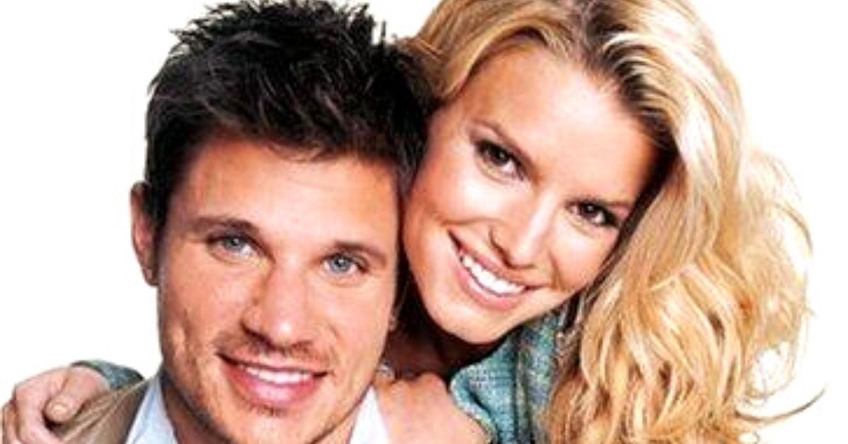 Nick Lachey and Jessica Simpson MTV reality show Newlyweds: Nick and Jessica poster